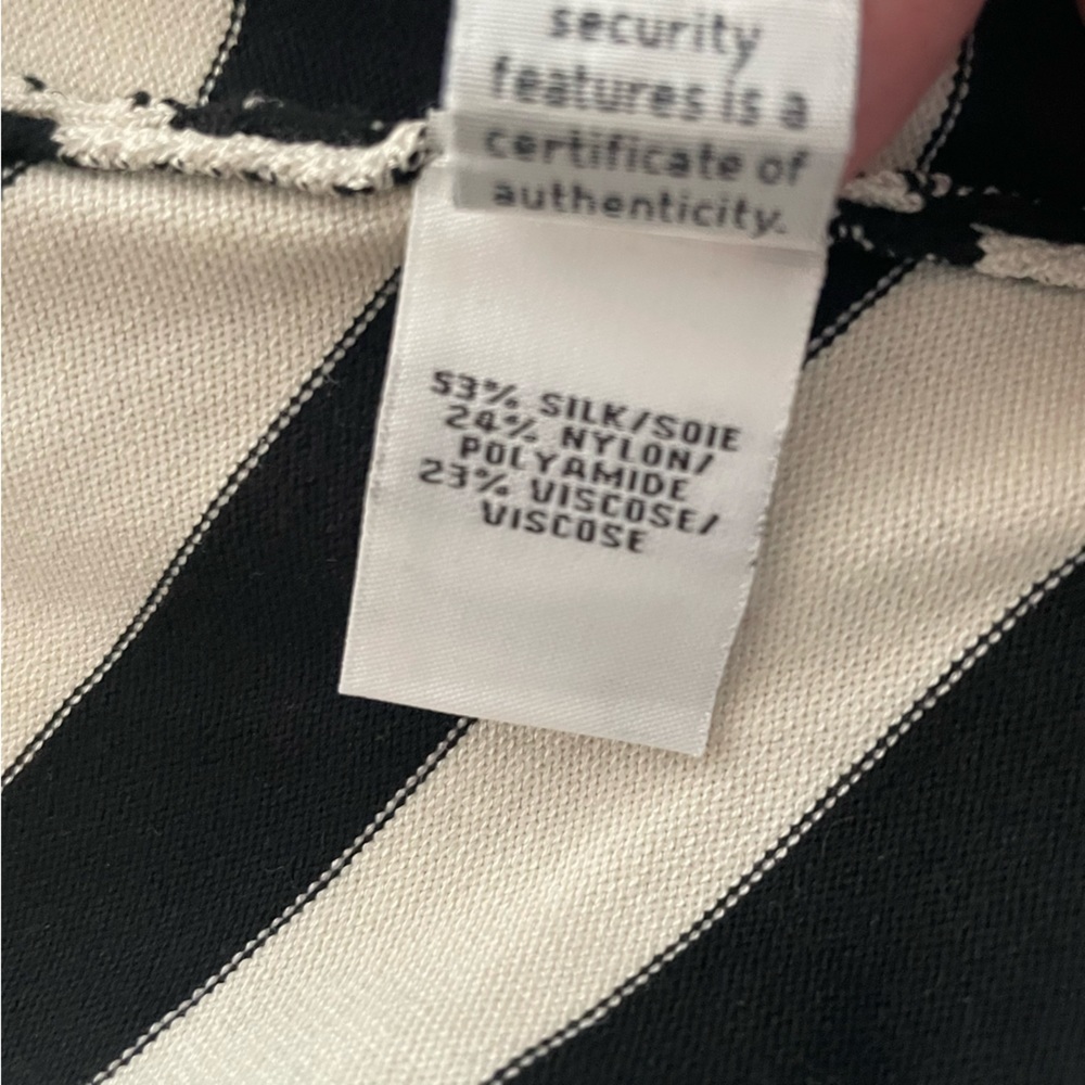 Diane Von Furstenberg Ballerina Two Stripe Wrap BALLERINA WRAP - Picture 7 of 11